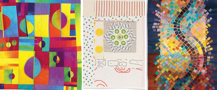 Design your own quilt from subtle to bright with this free eBook.