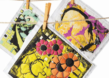 Digital Photo Collage Technique: Creating with Digital Monoprints by Margaret Applin