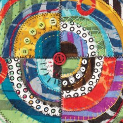 Art by Jane LaFazio. Contemporary Quilting with Applique Workshop: Layered and Fused Applique Quilts Contemporary Quilting with Applique Workshop: Layered and Fused Applique Quilts