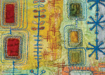 Sewing Fabric Samplers: Retro-Inspired Stitch Samplers by Jackie Cardy