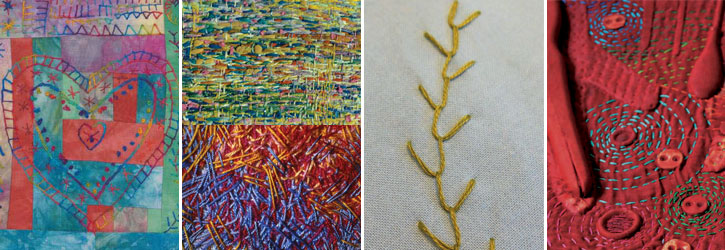 Learn how to do all sorts of stitches and hand sewing techniques to make projects like these. Learn how to do all sorts of stitches and hand sewing techniques to make projects like these.