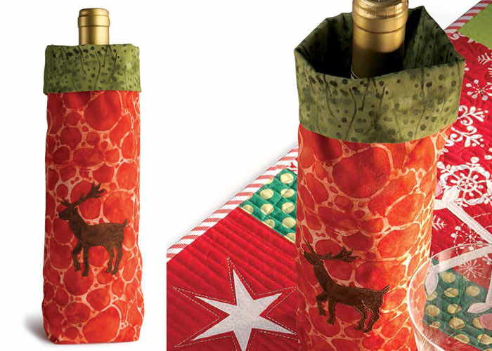 Handmade Gift Ideas: Easy Wine Bottle Gift Bags