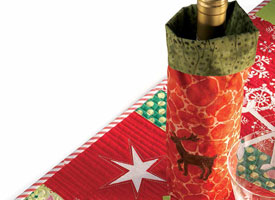 Handmade Gift Ideas: Easy Wine Bottle Gift Bags