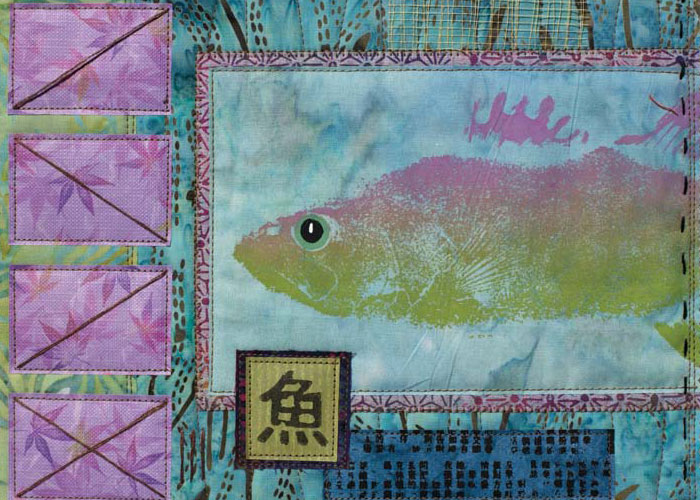 Quilting Lessons in Fun - Take 2: Fishy Quilt Challenge by Jane Dávila and Elin Waterston
