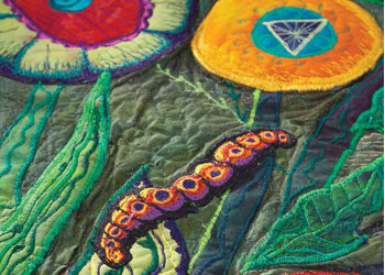 Free-Motion Machine Embroidery: An Embroidered Garden: Wild Zigzag Free-Motion Stitching Free-Motion Machine Embroidery: An Embroidered Garden: Wild Zigzag Free-Motion Stitching