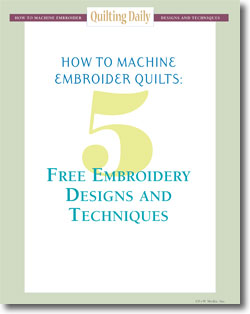 Download your free eBook of machine embroidery designs and techniques. Download your free eBook of machine embroidery designs and techniques.