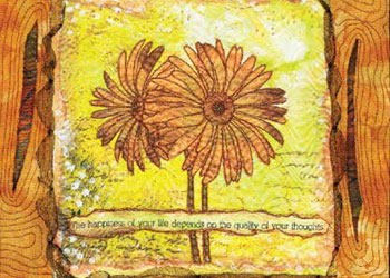Scrap Memory Quilt: Scrap Wisdom- Collage Journal Quilting by Margaret Applin