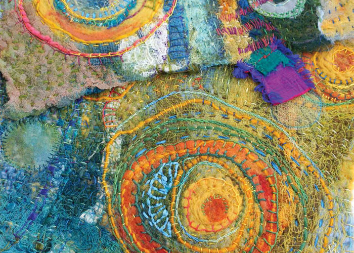 Needle Felting Tutorial: Needle-Felted and Hand-Stitched Fiber Art by Jane LaFazio