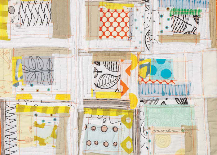 Patchwork Quilting-Piecing: Inside Out Mini Quilt by Malka Dubrawsky
