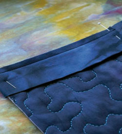 Free Quilt Finishing Tutorial: Two-sided Quilts by Barbara Shapel