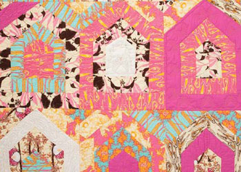 Easy Quilt Blocks: Birdhouse Rock Quilt by Tina Givens