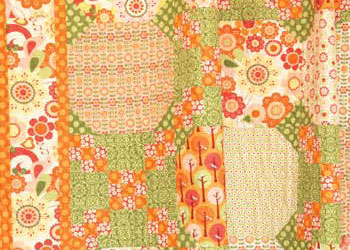 Quilt Square Patterns: Quilted Shower Curtain by Jina Barney (for Riley Blake Designs)