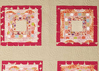 Simple Quilt Blocks: Linen Square Block Quilt by Siobhan Rodgers