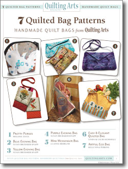 Download your free quilted bag patterns.