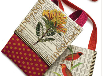 Handmade Bags Patterns: Mini Messenger Bag by LuAnne Hedblom
