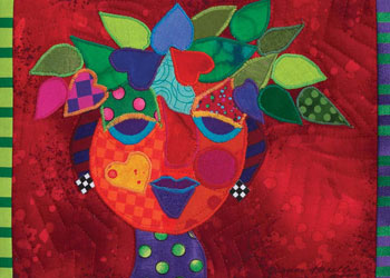 Easy Quilt Patterns for Beginners: Creative Self Portraits by Yvonne Porcella