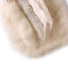 Learn how to felt wool fiber felting-wool