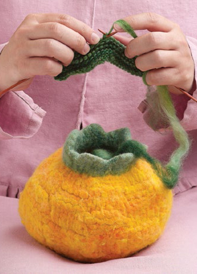Learn how to felt wool fiber felting-wool