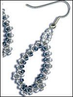 Beaded Lace Earrings