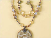 Beaded necklace