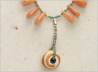 Beaded necklace