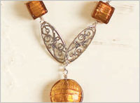 Beaded necklace