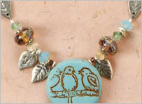 beaded necklace