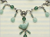 beaded necklace