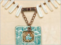beaded necklace