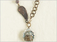 beaded necklace