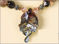 beaded necklace