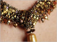 peyote stitch necklace