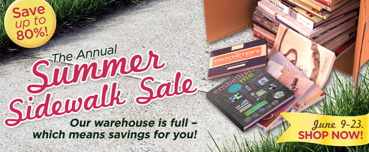 The Annual Summer Sidewalk Sale