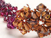 By Heather Kahn Star Fruit bead bracelet