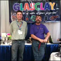 Glassclay booth