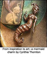 Mermaid charm