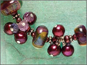 Berrylicious by Lisa Kan designer glass and pearls