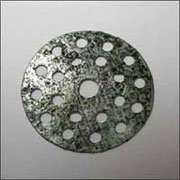 enameled steel plaster washer