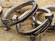 Silver Stack Rings