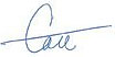 cate's signature