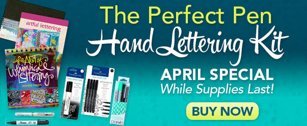 The Perfect Pen Hand Lettering Kit The Perfect Pen Hand Lettering Kit