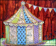 Circus Tent Collage