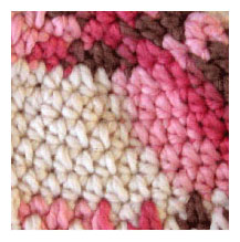 Pink and Brown Swatch