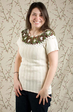 Forest Flower Pullover