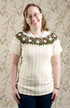 Forest Flower Pullover