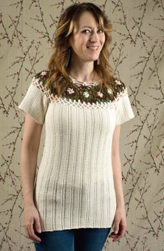 Forest Flower Pullover