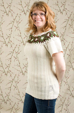 Forest Flower Pullover