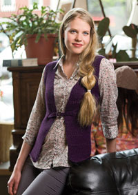 Tunisian Crochet Vest