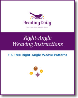 Get your free right-angle weave tutorial here! Guide to right-angle weave
