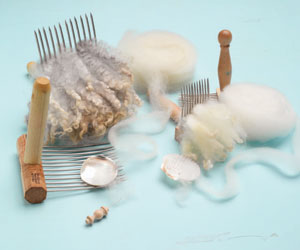 Get expert insight to using hand carders and other carding tools. hand-carders